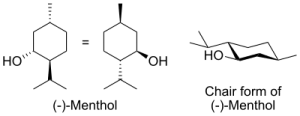 ساختار منتول